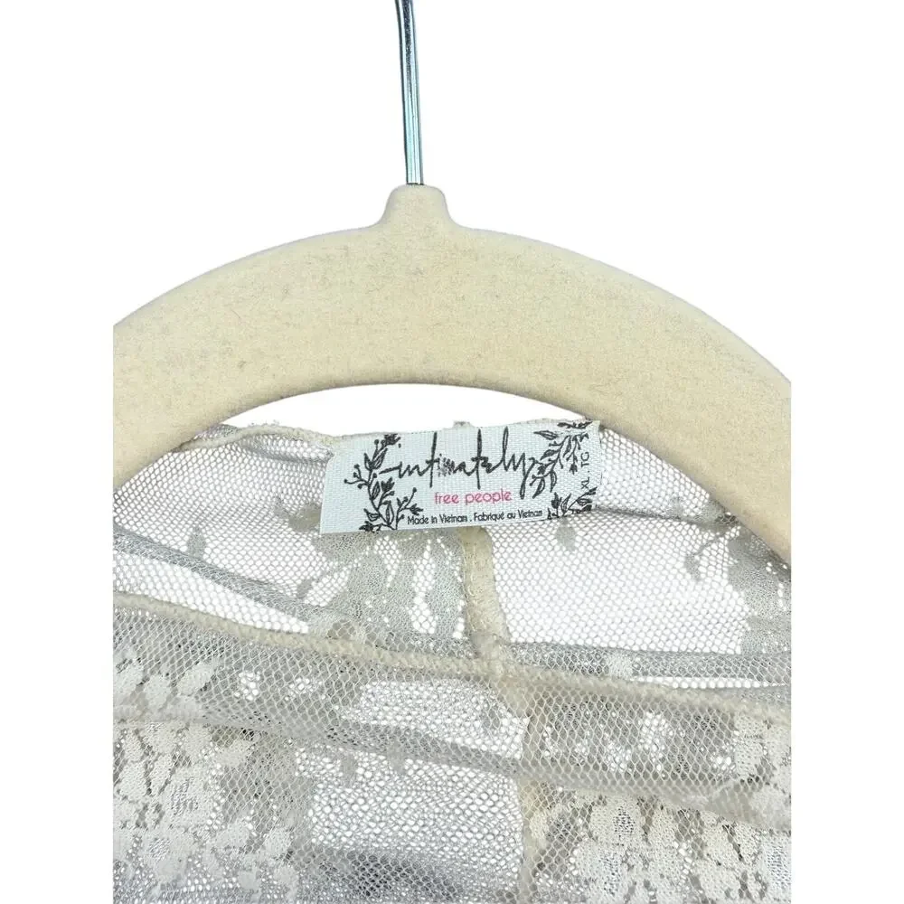Free People Lady Lux Layering Top XL Evening Creme